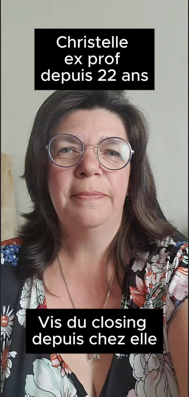 Christelle - ex prof de l'éducation nationale